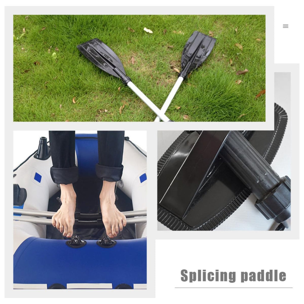 2pcs Portable Telescopic Aluminum Alloy Kayak Paddle X51127