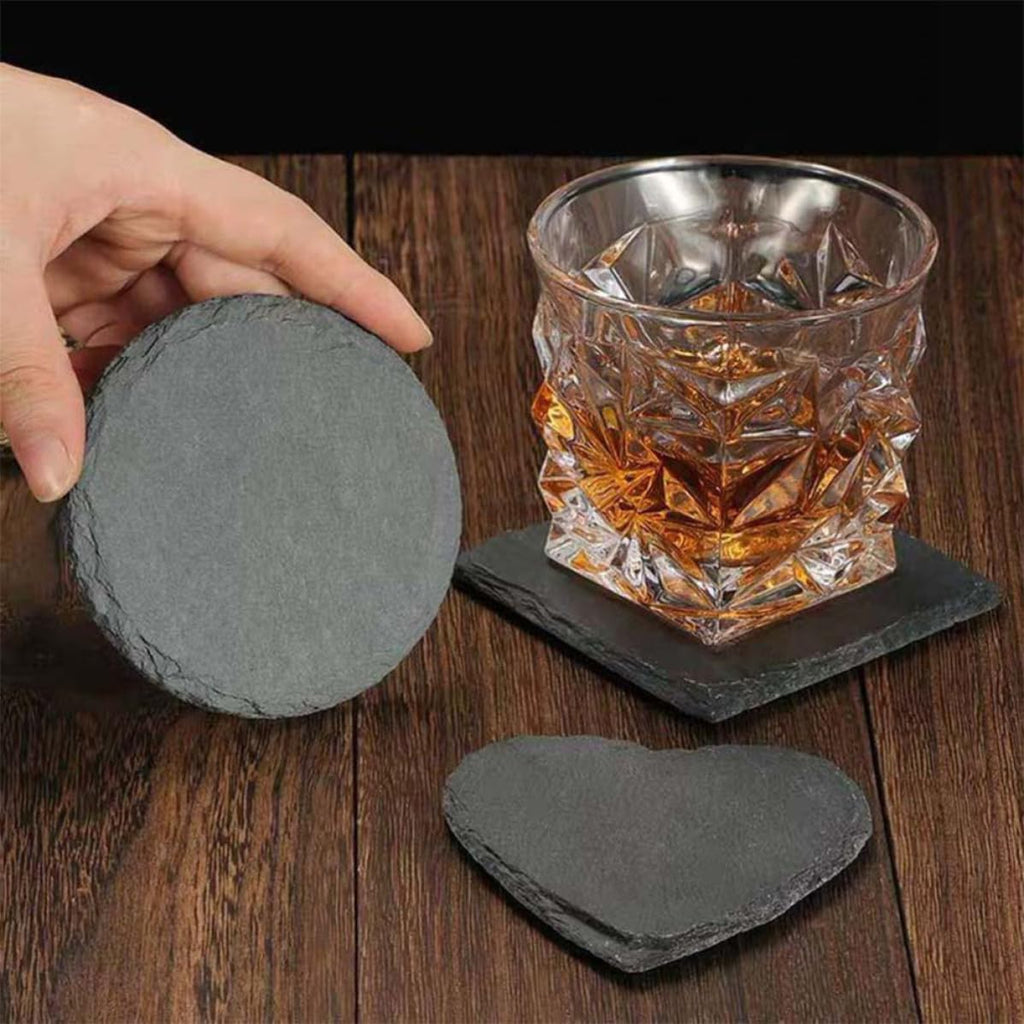 Natural Stone Drink Coasters Set G78905