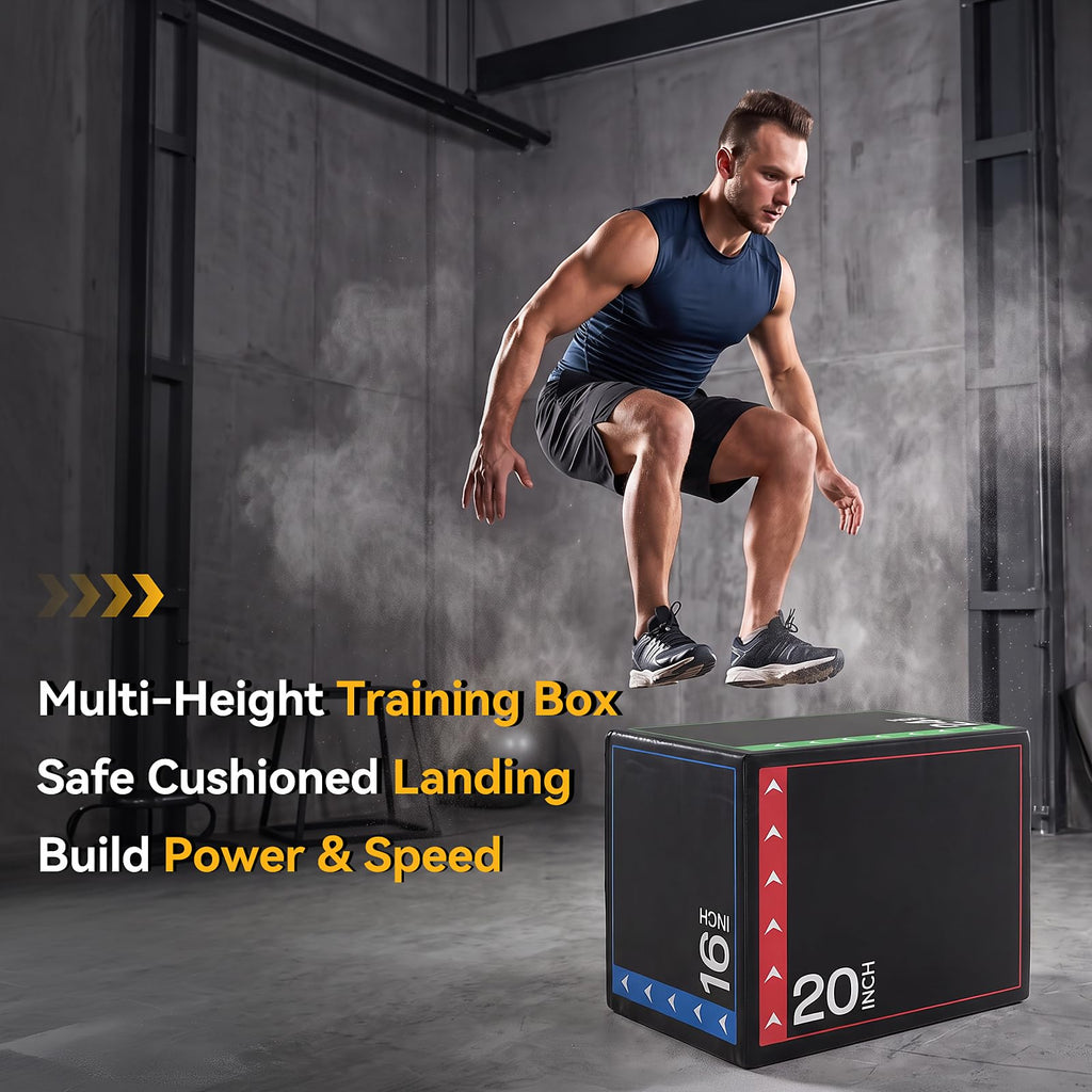 3 in 1 Plyometric Jump Box S92495