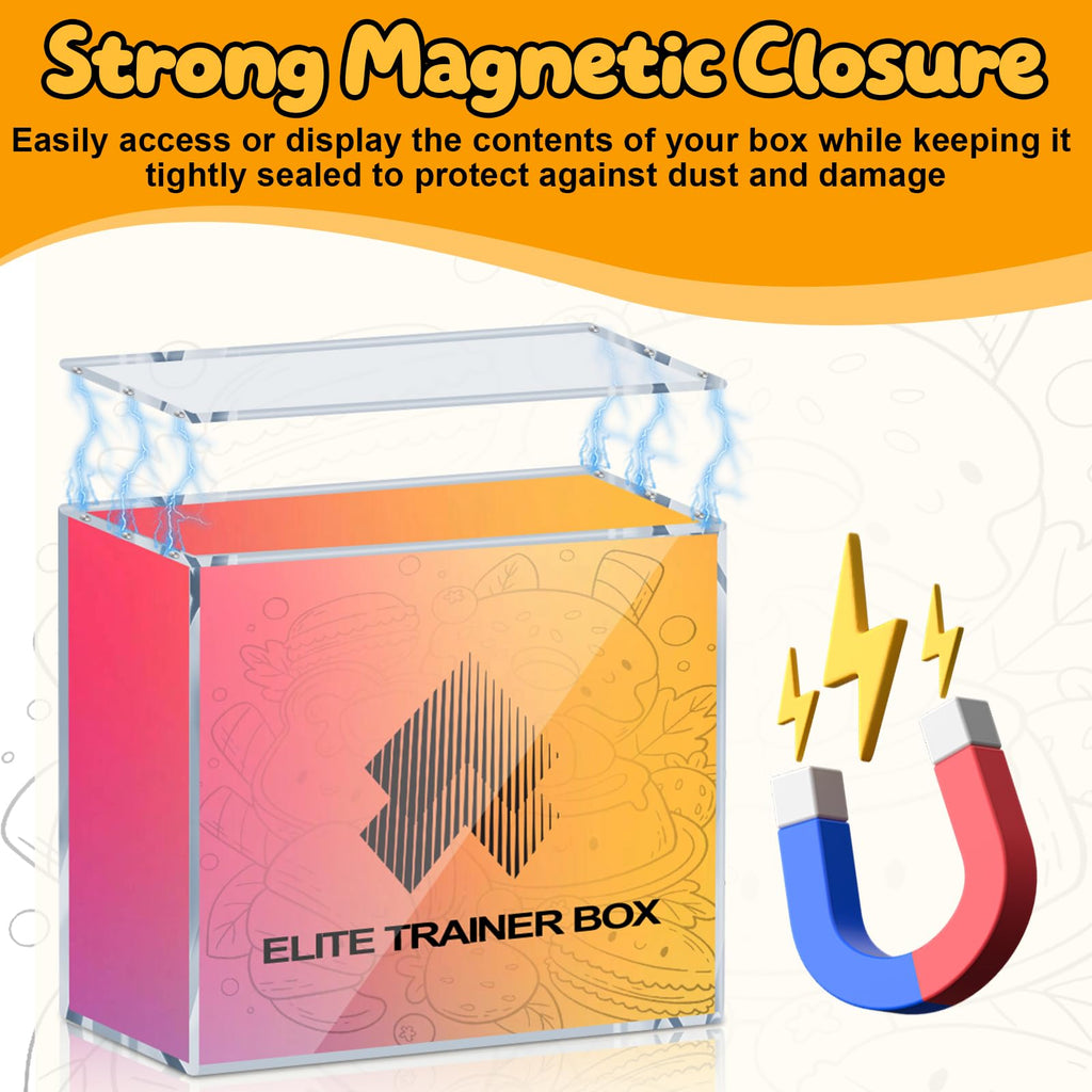 Acrylic Case 5mm with 6 Magnet Secure Closure O97969