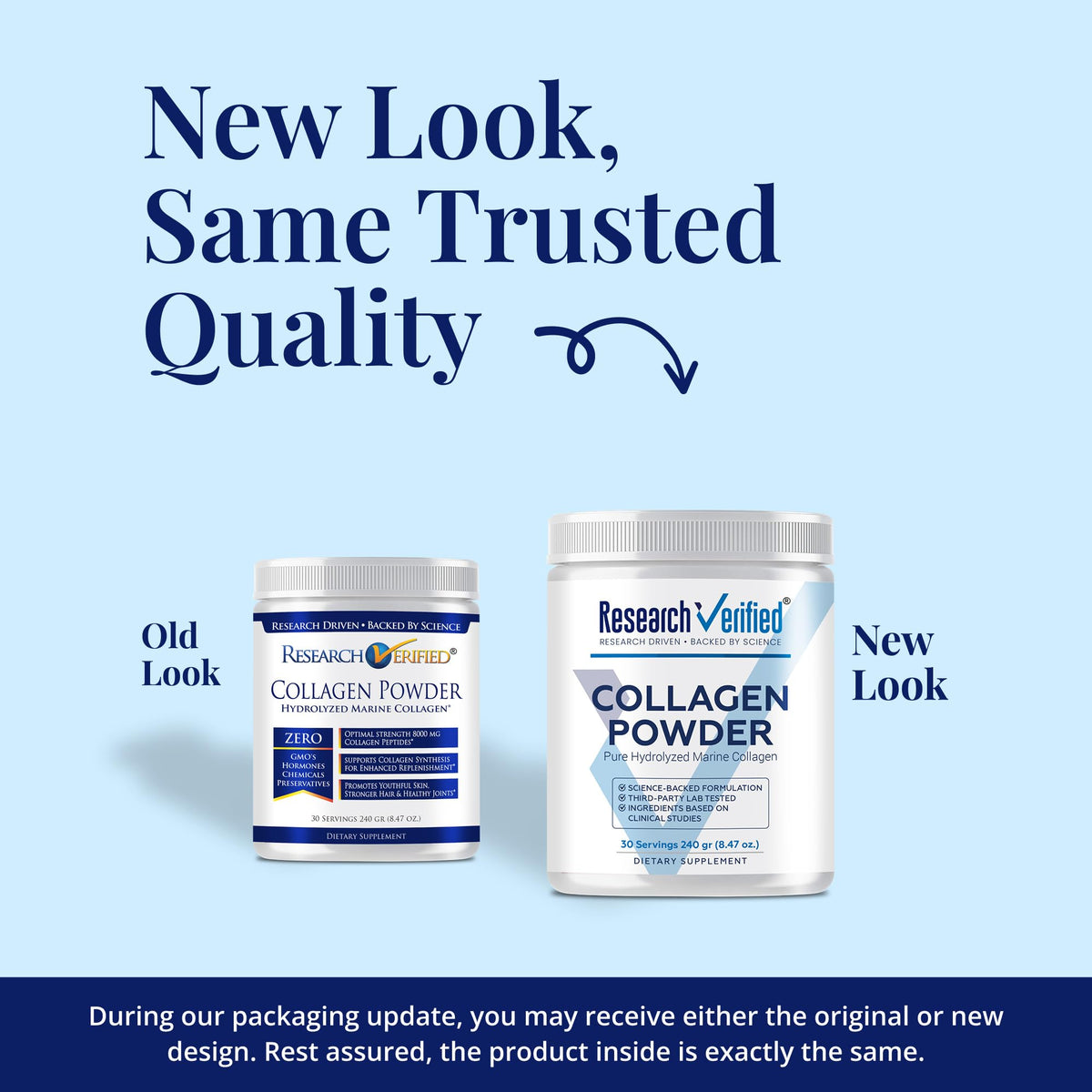 Hydrolyzed Marine Collagen Powder Unflavored Q2225
