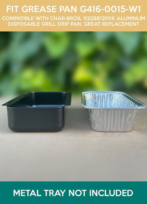 20 Pack Disposable Aluminum Foil Drip Pans S2418