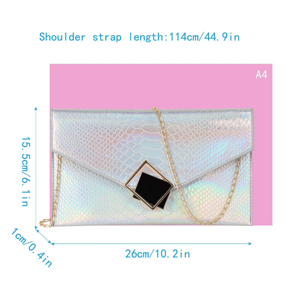 Genuine Leather Envelope Clutch G14408