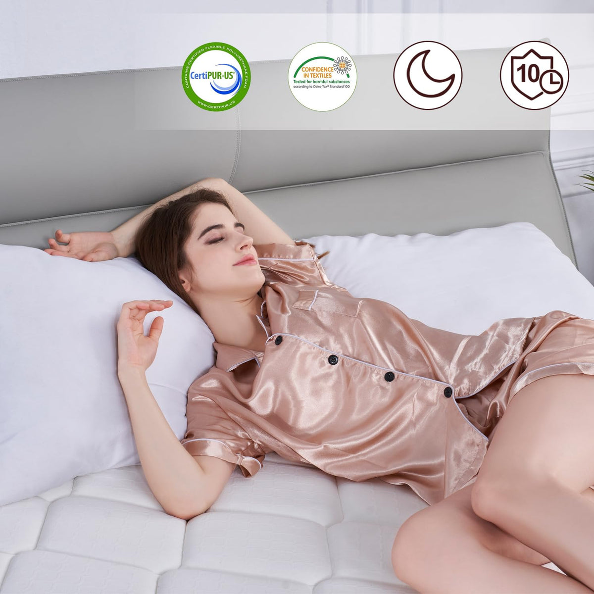 Full Size 12 Inch Hybrid Mattress N60137