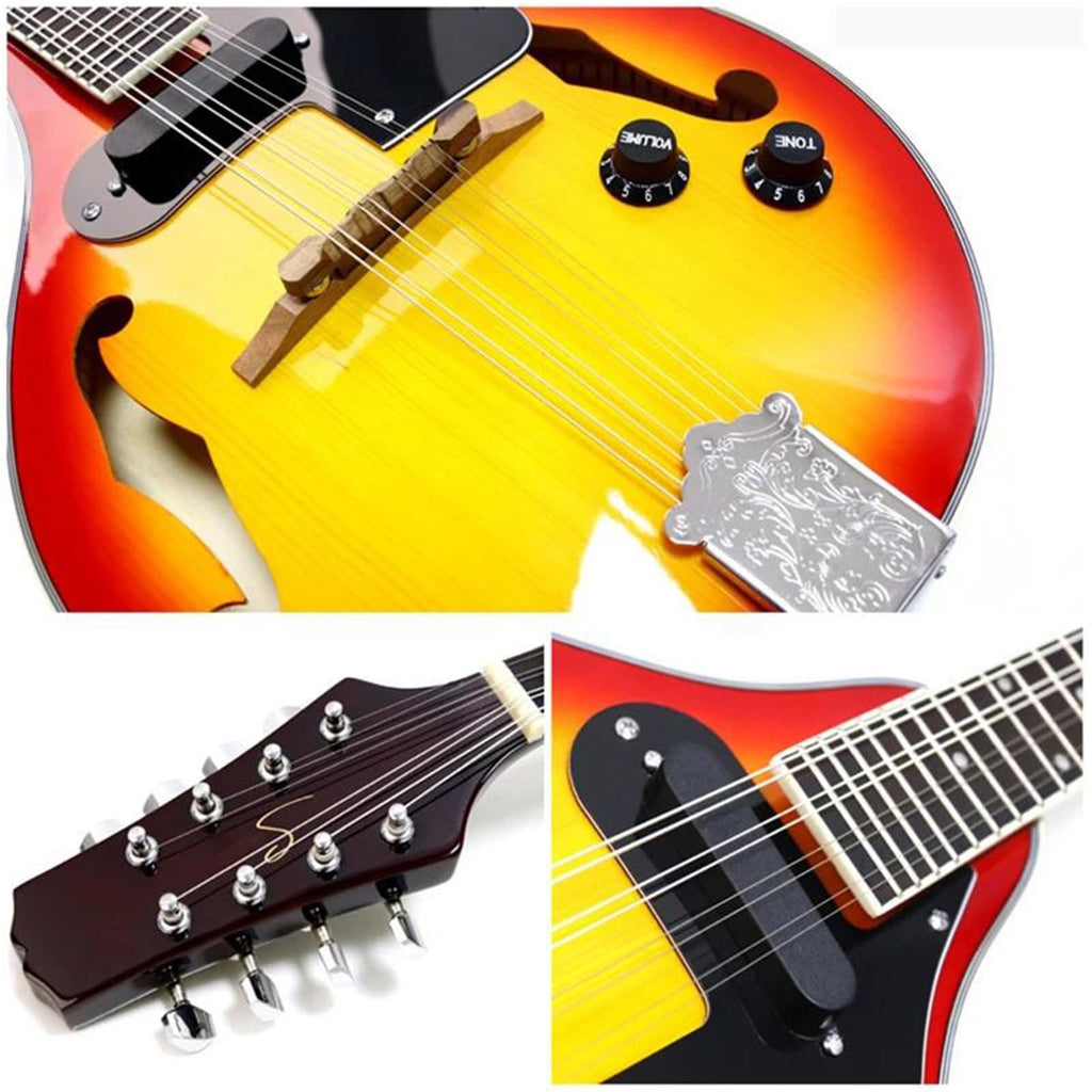 8 Strings Spruce Sunburst Mandolin T673