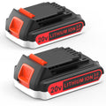 2 Pack 3.0Ah 20v Lithium Battery Replacement T5595