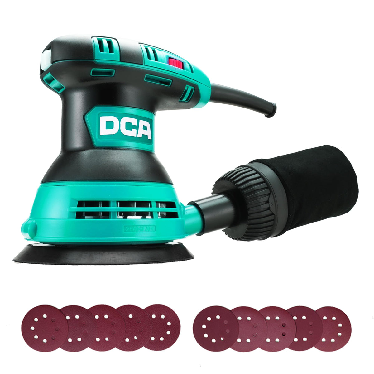 3.0 AMP Corded Random Orbital Sander 6 Speeds 5-Inch N2876
