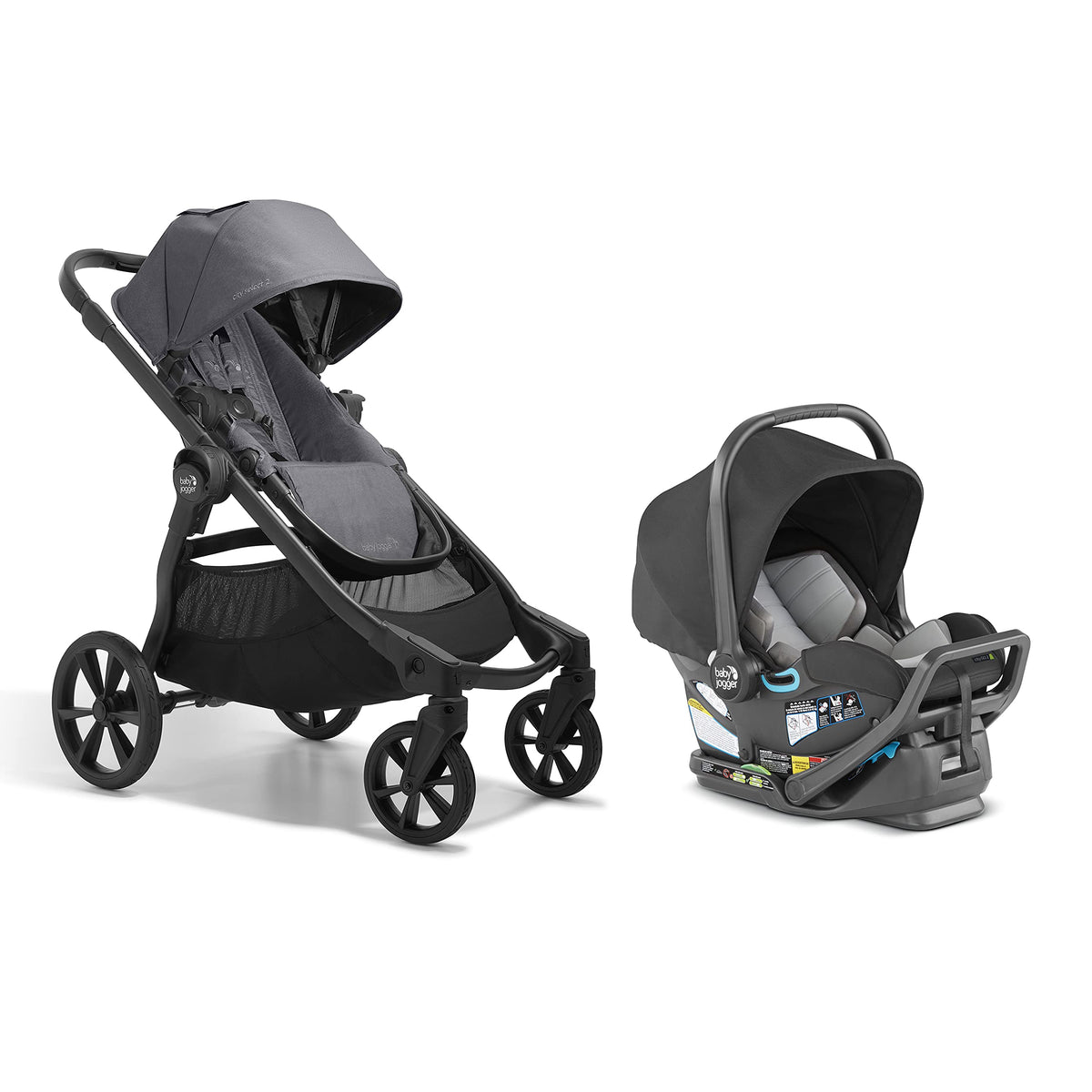 Single-to-Double Modular Travel System with Infant Car Seat N878743