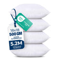 18x18 Decorative Pillow Inserts Set of 4 I231615