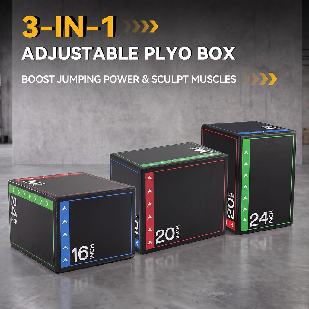 3 in 1 Plyometric Jump Box S92495