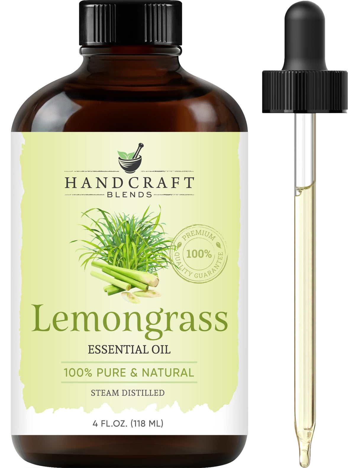 Lemongrass Peppermint Lavender Essential Oil Blend 4 Fl. Oz I9486