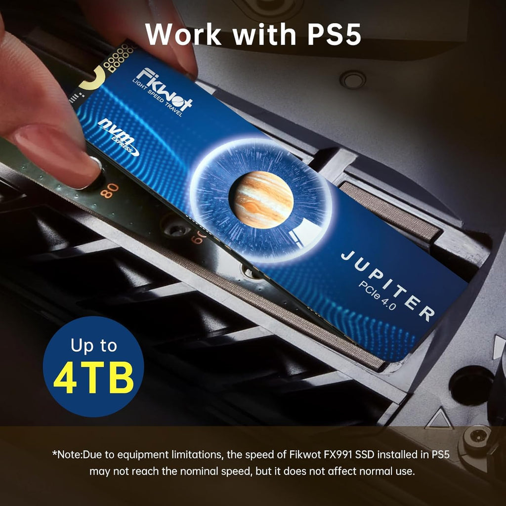 2TB NVMe M.2 2280 PCIe Gen 4x4 Internal SSD P118