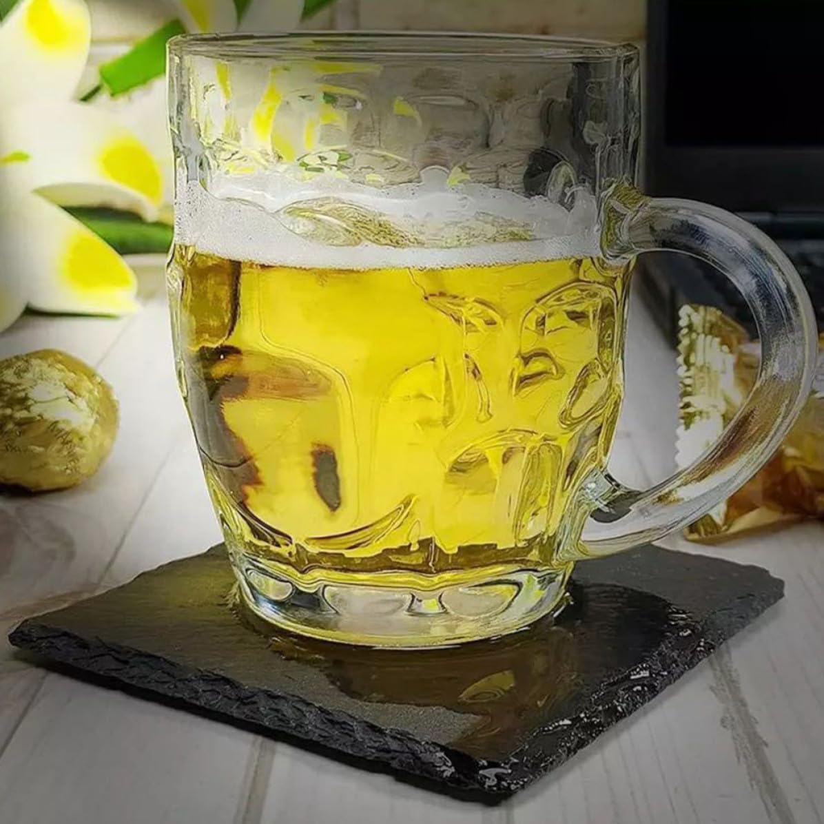 Natural Stone Drink Coasters Set G78905