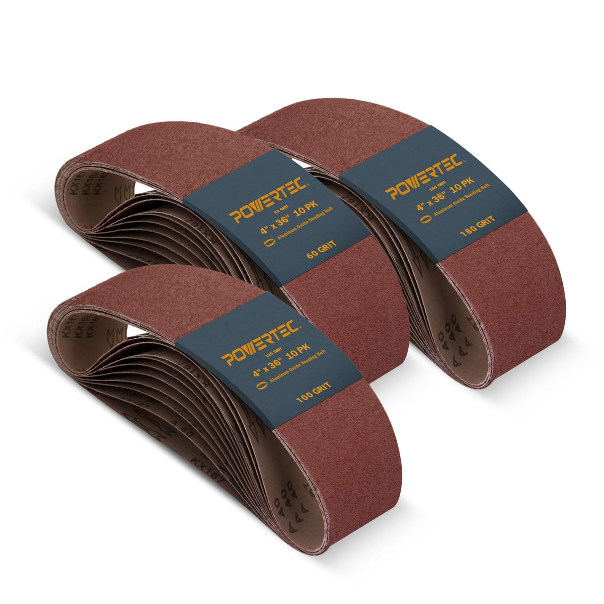 4 x 36 Inch 30pk Aluminum Oxide Sanding Belts T23061