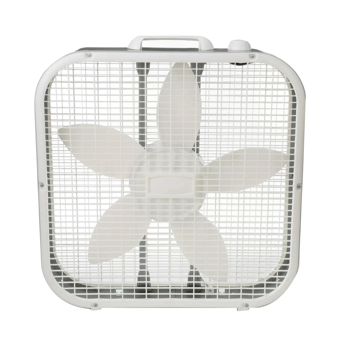 20 Inch 3 Speed White Box Fan V23587