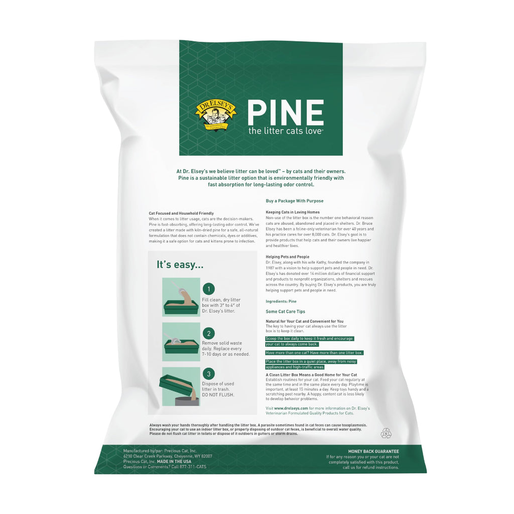 All-Natural Kiln-Dried Pine Cat Litter 40 lb. Bag E6682