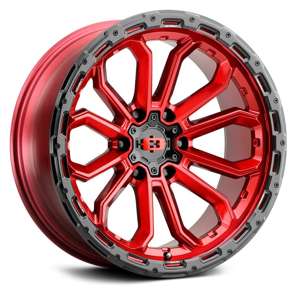 20x9 6x5.5" +0mm Red Wheel Rim H603549
