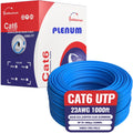 1000ft Plenum CMP CAT6 Solid Cable Blue C44444