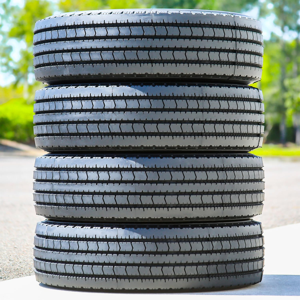 2 x ST205/75R15 All Season 14 Ply Tires T817