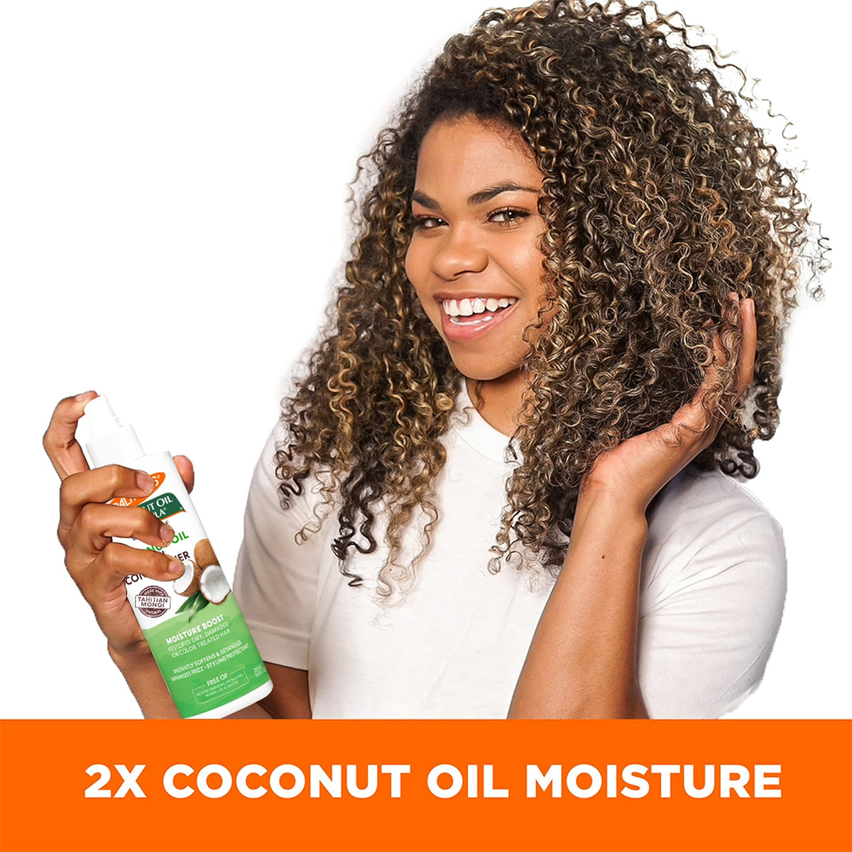Coconut Oil Leave-In Conditioner Spray 8.5 Oz K3515