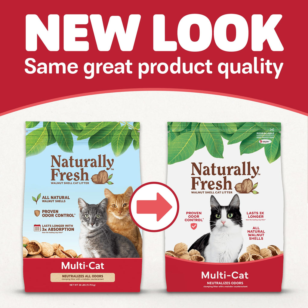 Unscented Walnut Shell Cat Litter 30 Lbs A4000