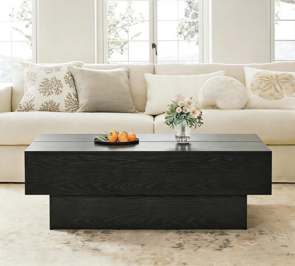 Black Rectangle Coffee Table E726233