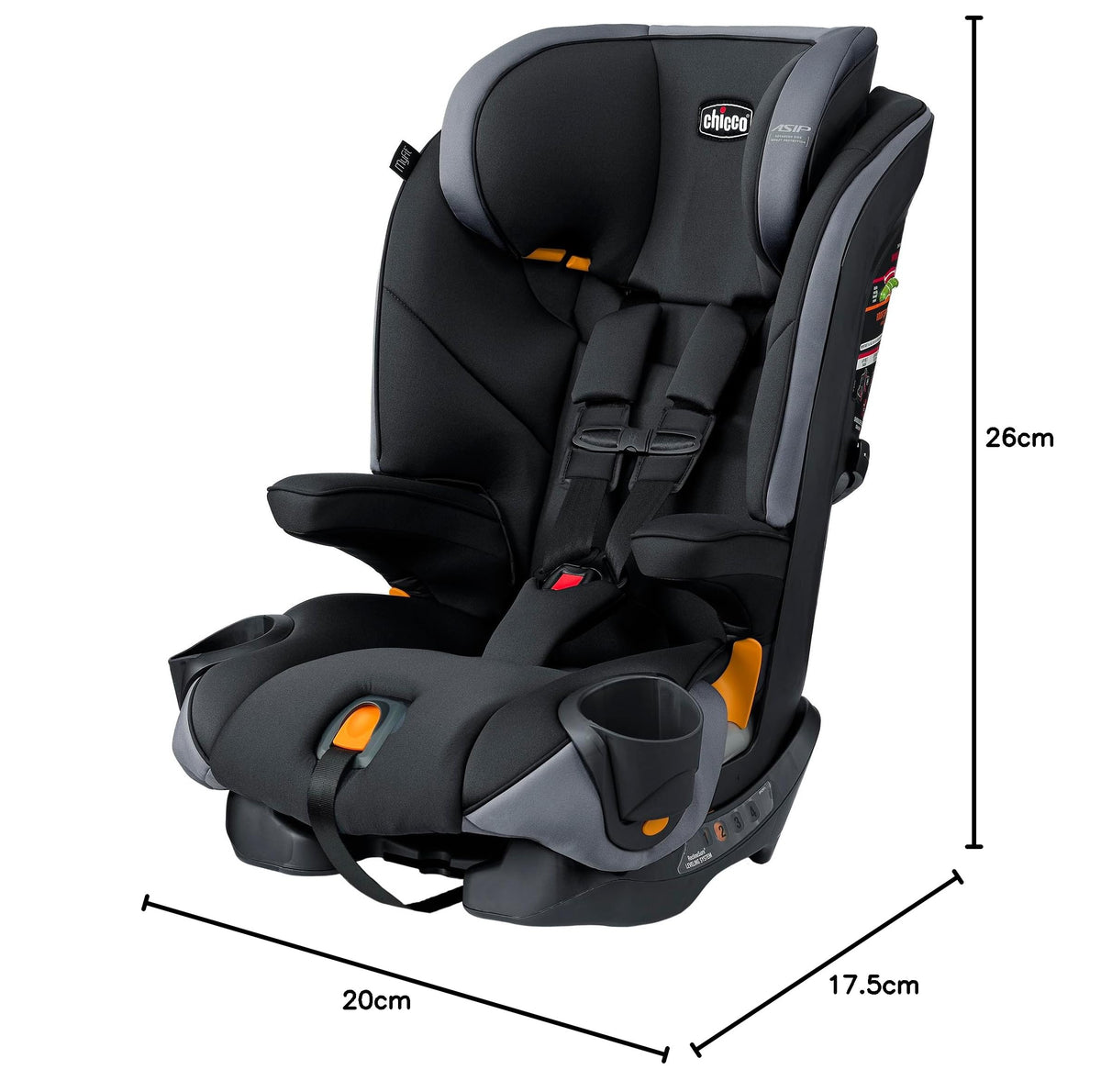 5-Point Harness High Back Booster Car Seat Y434
