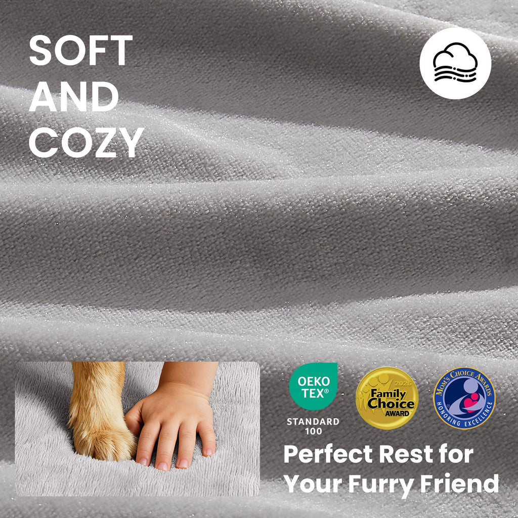 Large Reversible Memory Foam Dog Bed K855