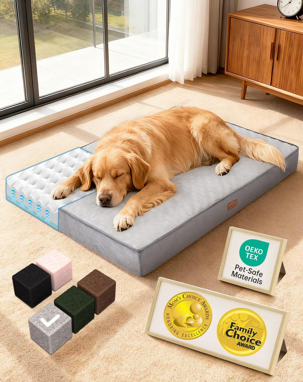 Large Reversible Memory Foam Dog Bed K855