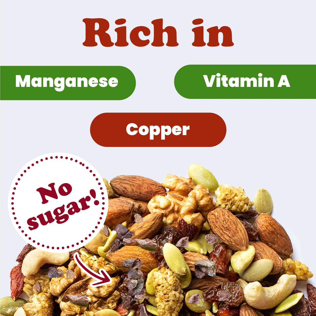 Organic Raw Snack Mix, 8 Ounces Q14884