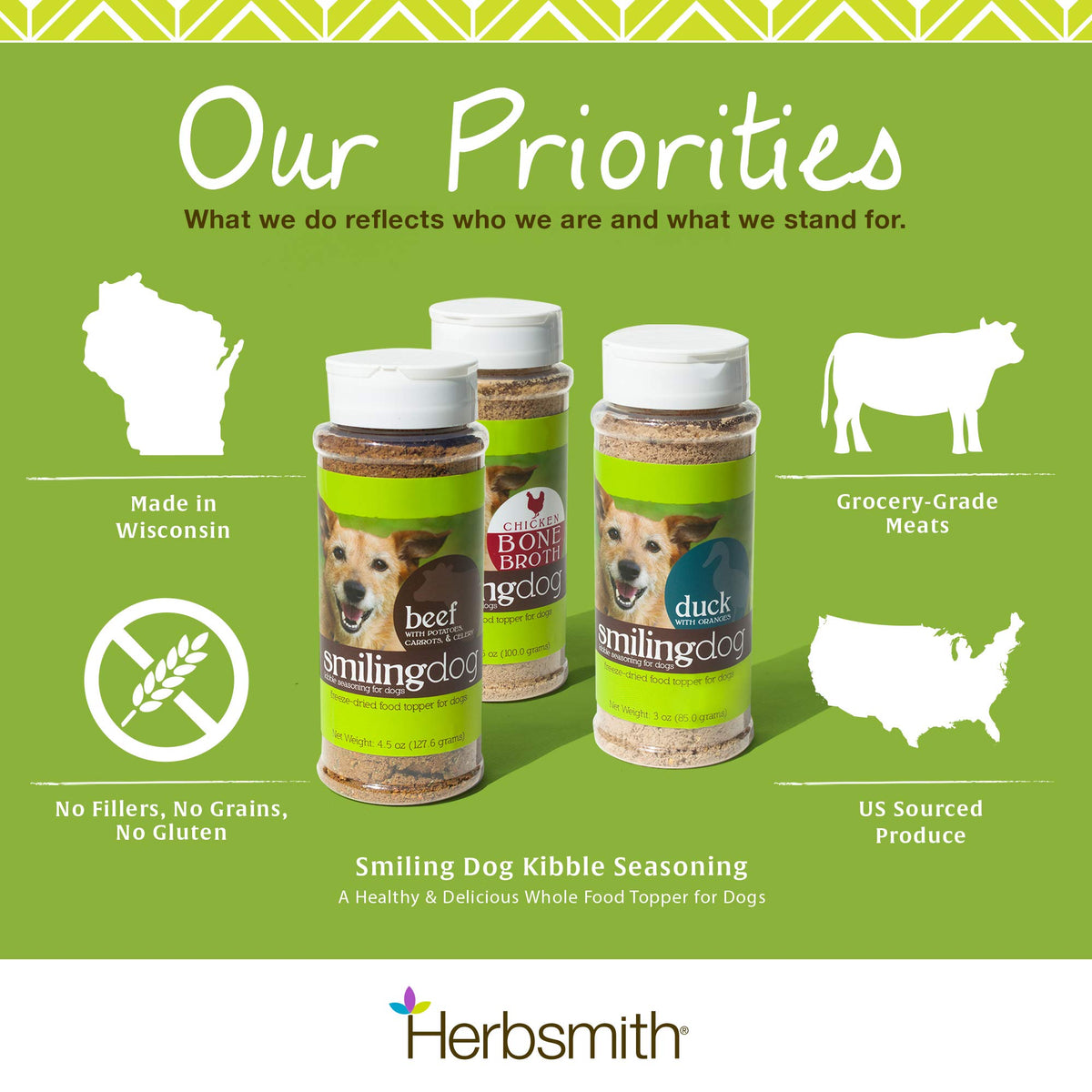 Freeze Dried Beef Bone Broth Powder for Dogs 3.35 oz H827