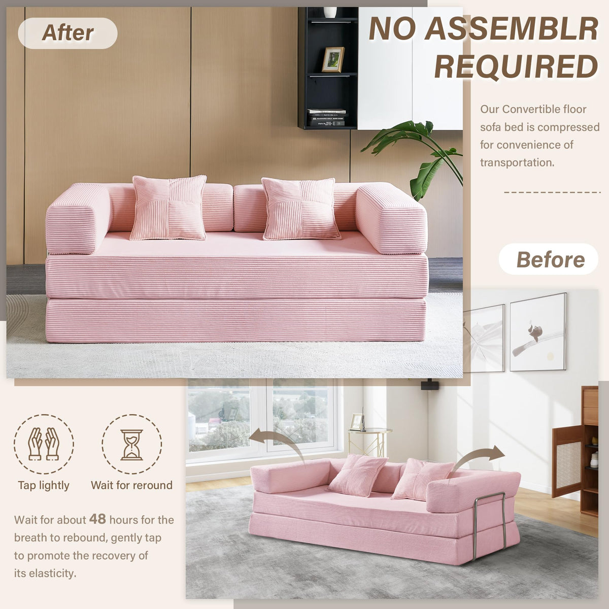 Foldable Sofa Bed V14170