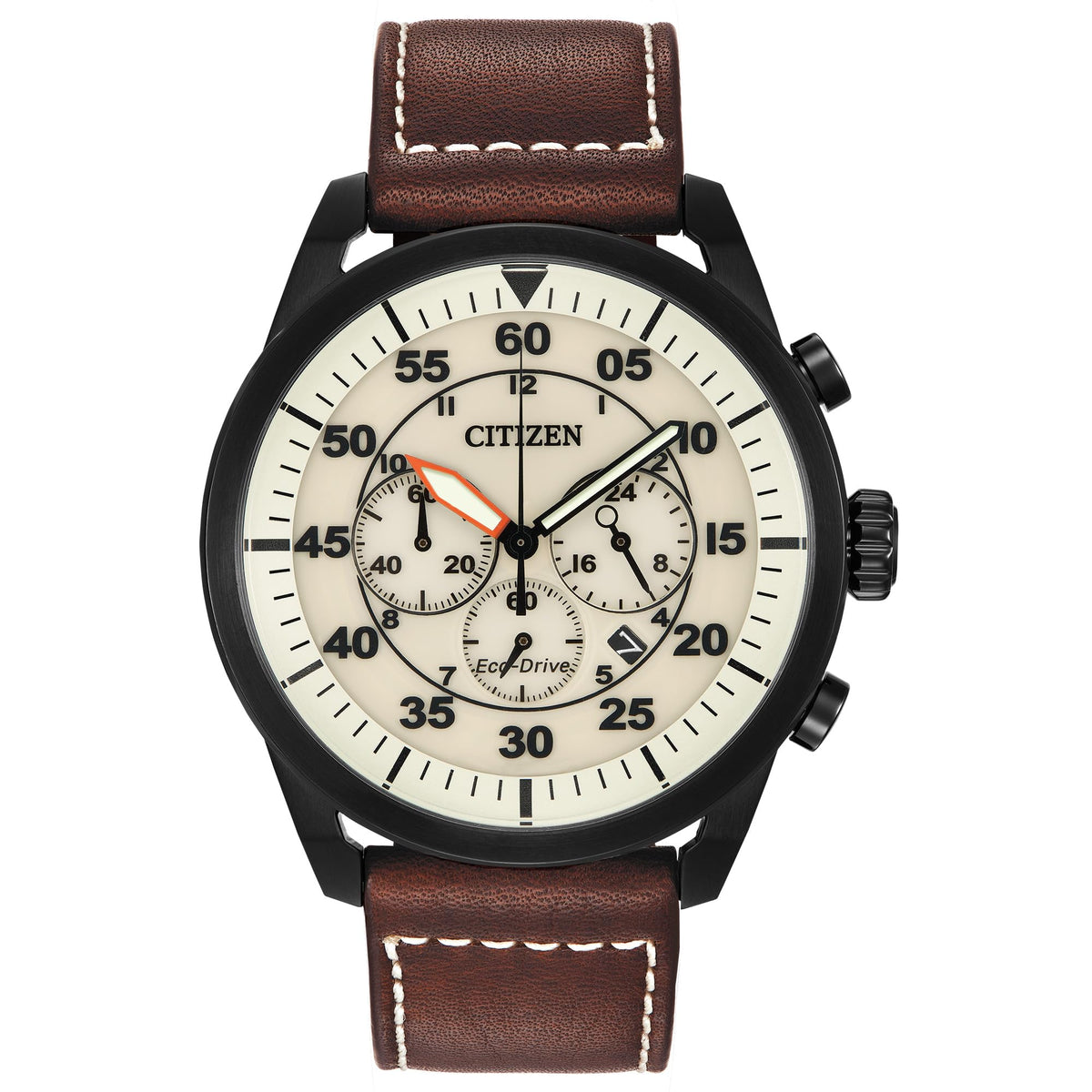 Eco-Drive Chronograph Sport Casual Watch M7690