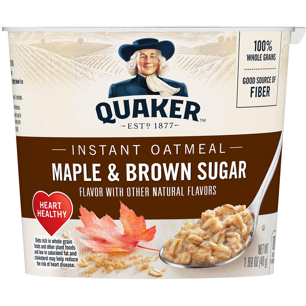 Instant Oatmeal Maple Brown Sugar 1.69oz Pack of 3 E64275