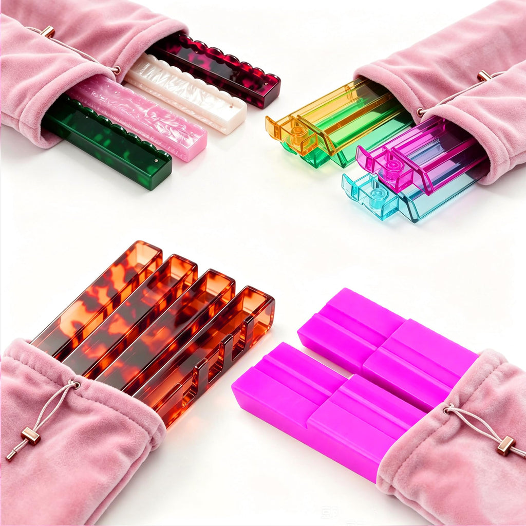 Mahjong Rack Storage Bag with 4 Dividers T995