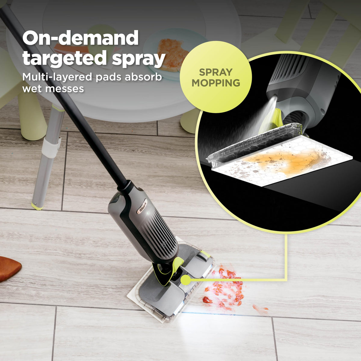 Cordless Vacuum & Spray Mop W5183