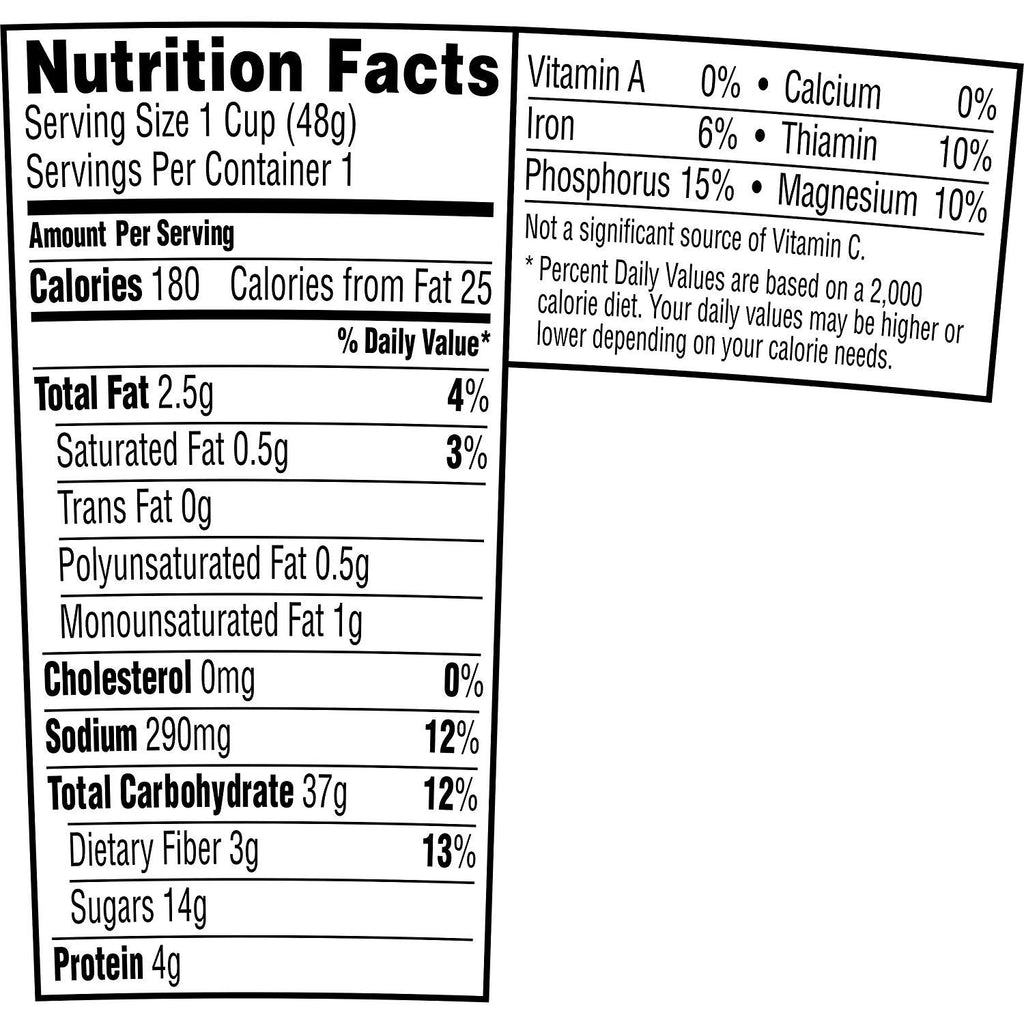 Instant Oatmeal Maple Brown Sugar 1.69oz Pack of 3 E64275