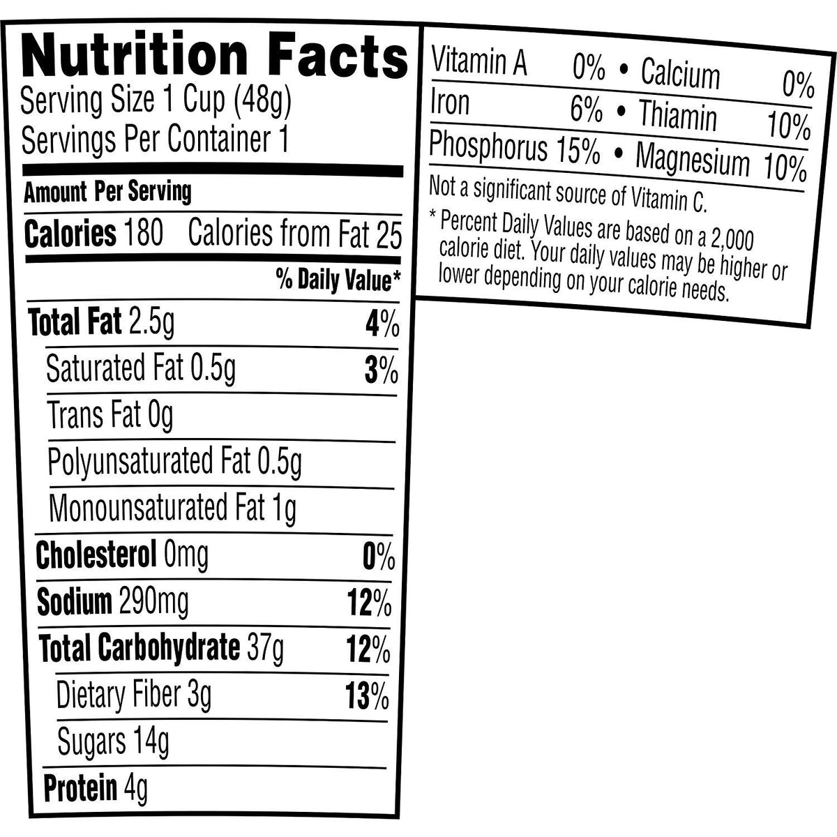 Instant Oatmeal Maple Brown Sugar 1.69oz Pack of 3 E64275