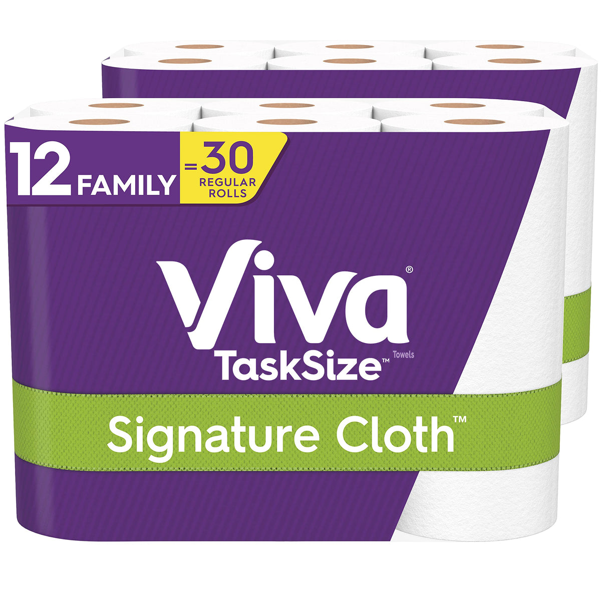 Cloth Paper Towels 12 Family Rolls W32372