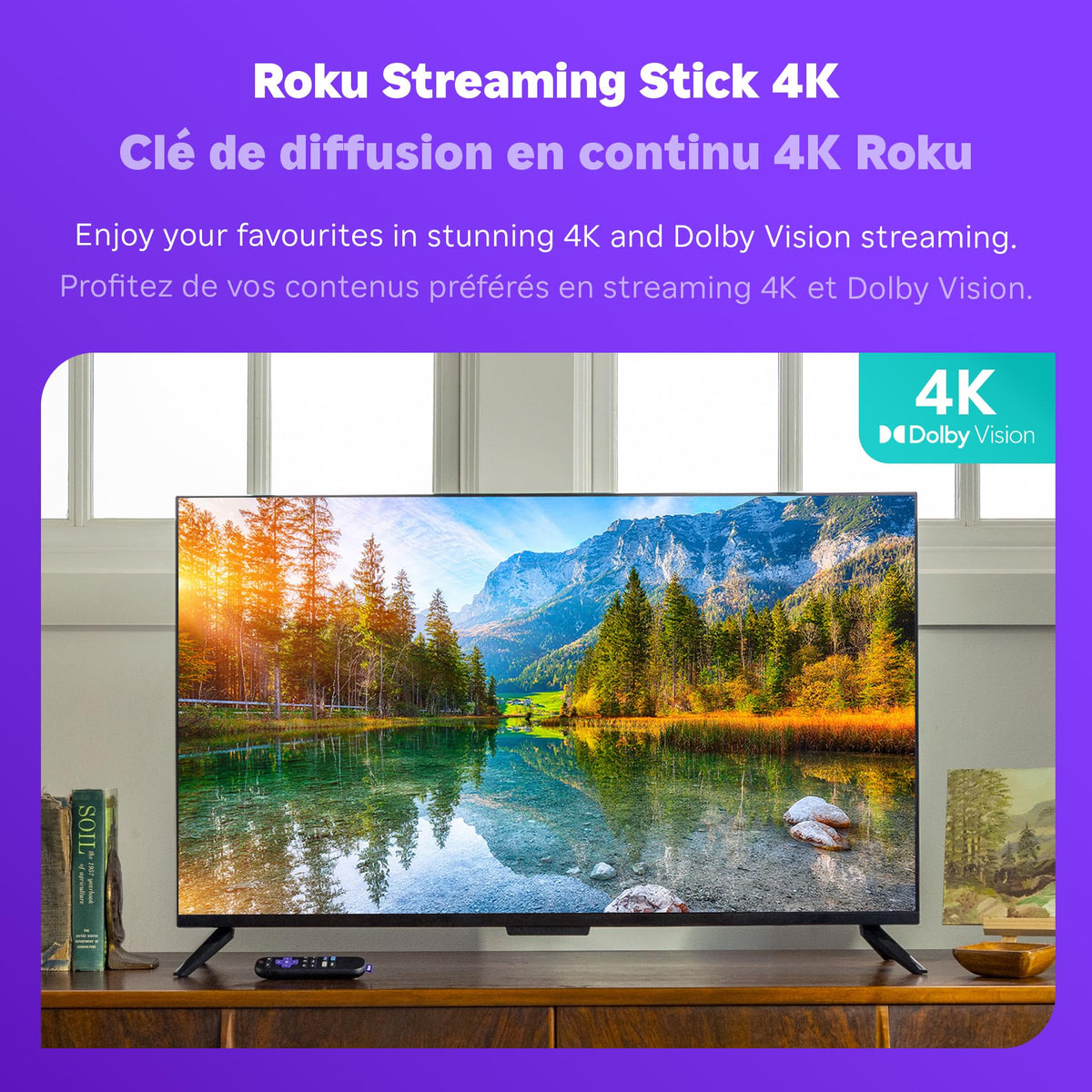 4K HDR Streaming Device with Voice Remote S468561