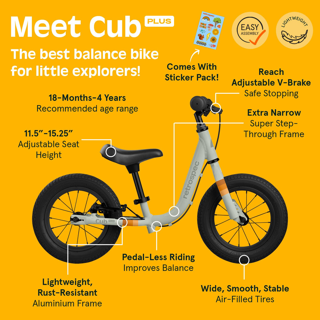 Toddler Balance Bike with Adjustable V-Brake N10819