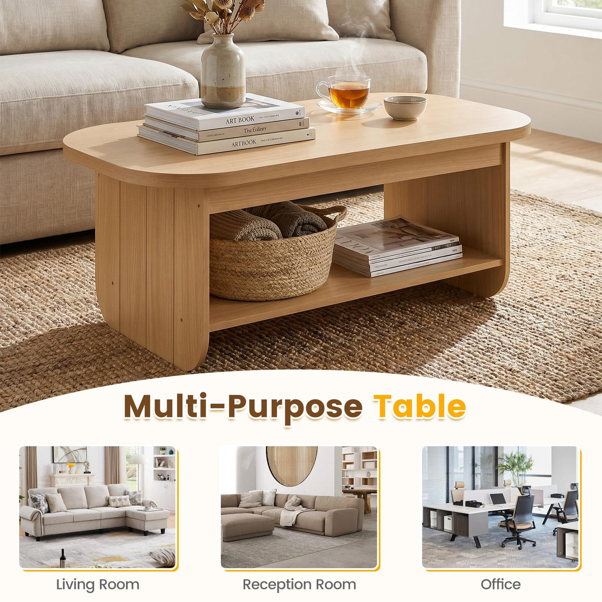 Oval Coffee Table I458
