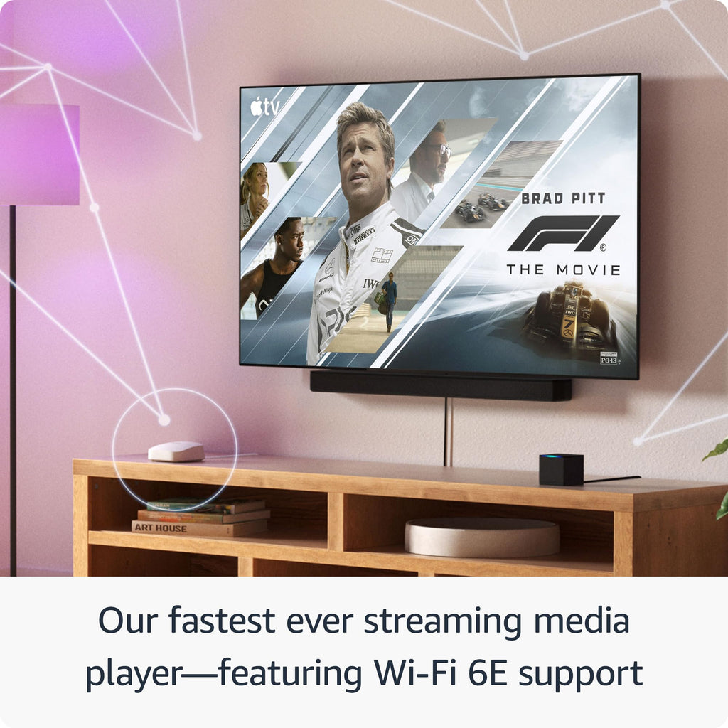 Fire TV Cube with Alexa Voice Remote Pro T64881