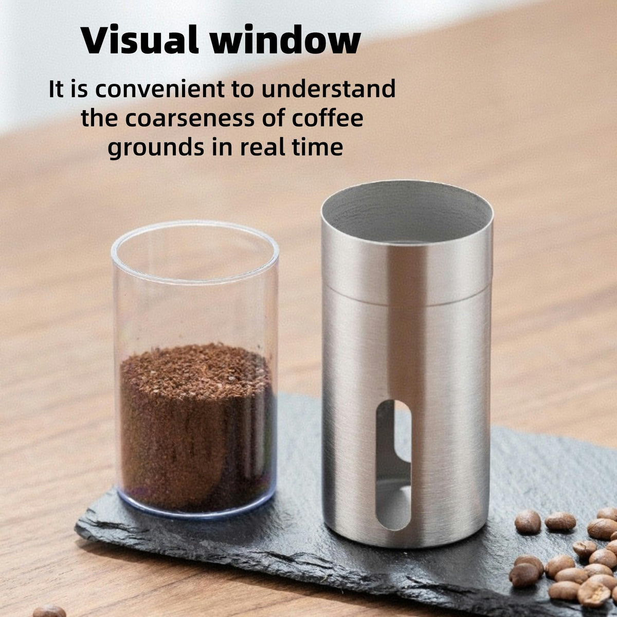 Manual Stainless Steel Coffee Grinder C348687