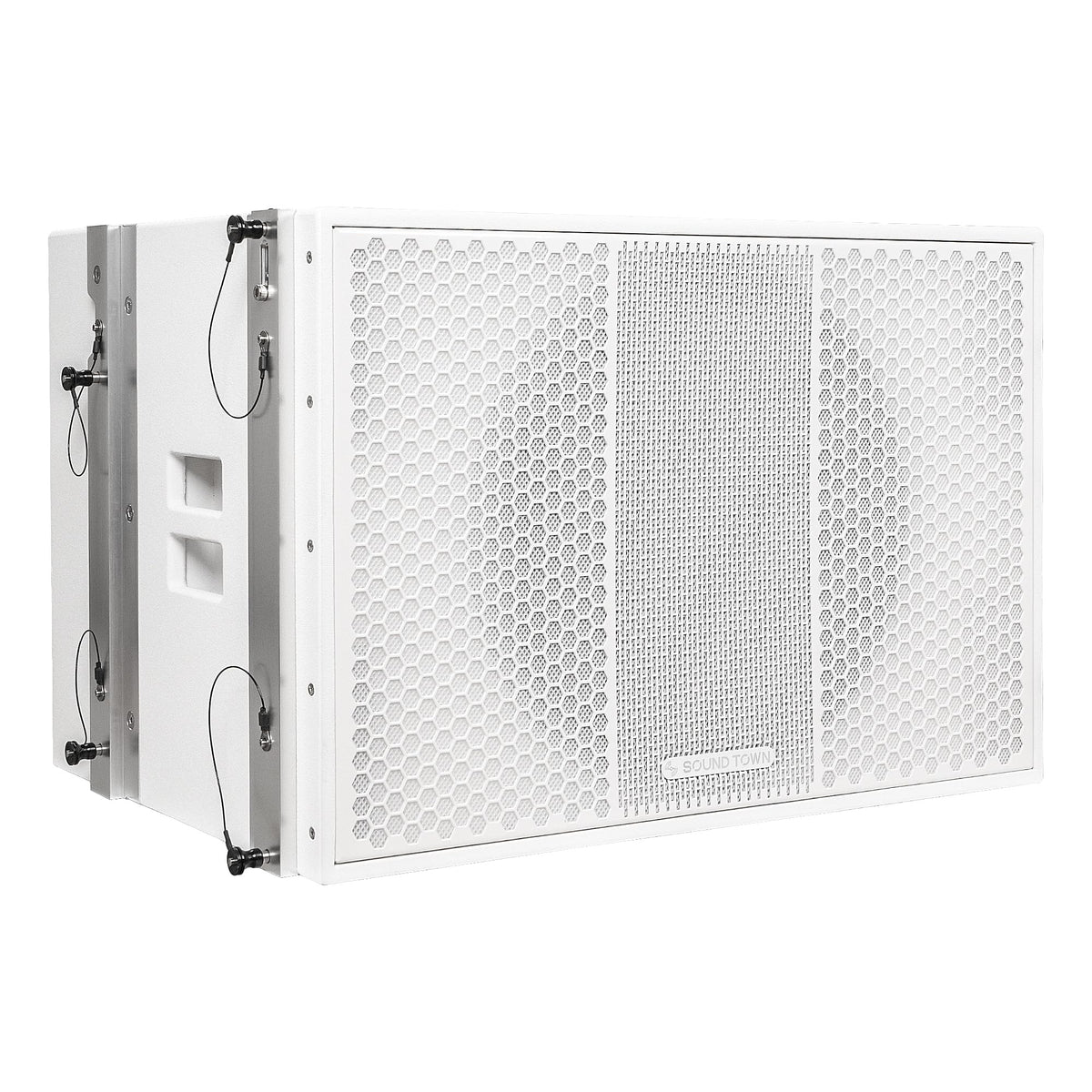 18” 1600W Powered Line Array Subwoofer with DSP, White X1592