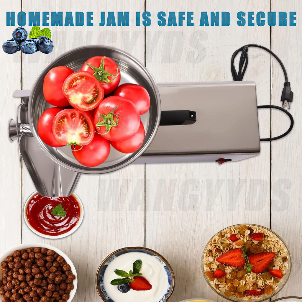 450W Stainless Steel Electric Tomato Strainer B492