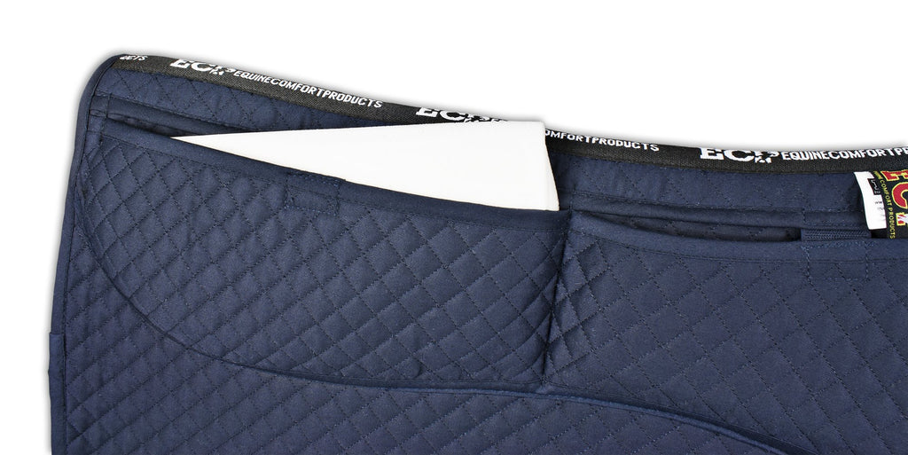 Thermoregulating Western Saddle Pad with Memory Foam Shims H23528