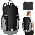 120L Oxford Laundry Bag Backpack with Shoulder Straps T3444