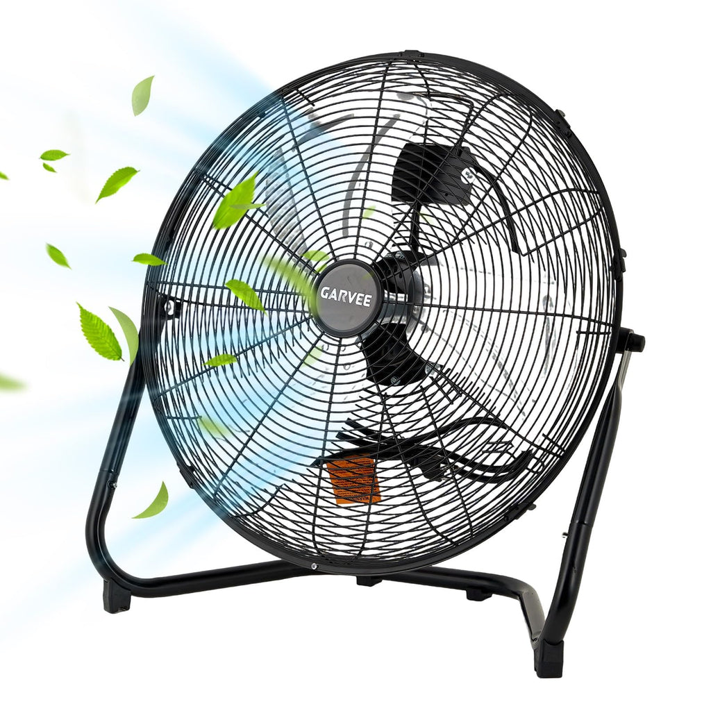 20 Inch High Velocity 3 Speeds Portable Floor Fan Q38838