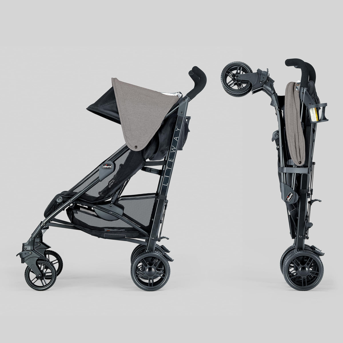 Compact Lightweight Stroller with Storage Basket M4857